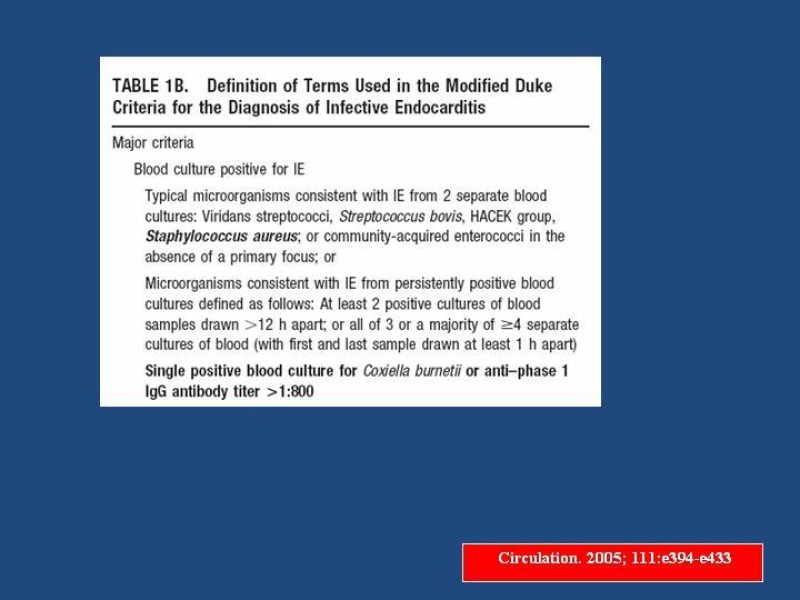 Diapositiva 9 de Endocarditis Infecciosa