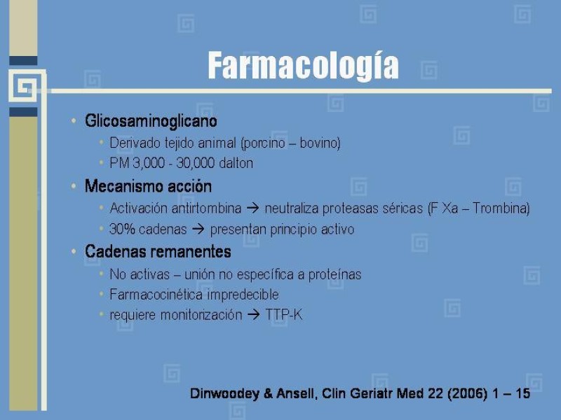 Diapositiva 4 de Heparinas