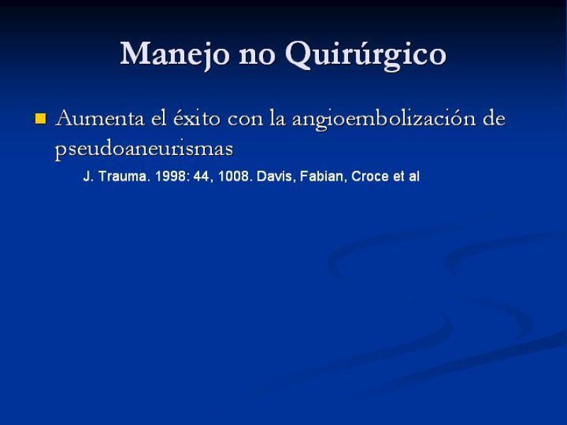 Diapositiva 13 de Trauma Esplénico