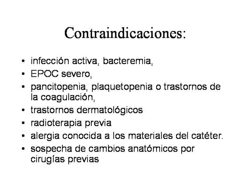 Diapositiva 3 de Catéter de Quimioterapia