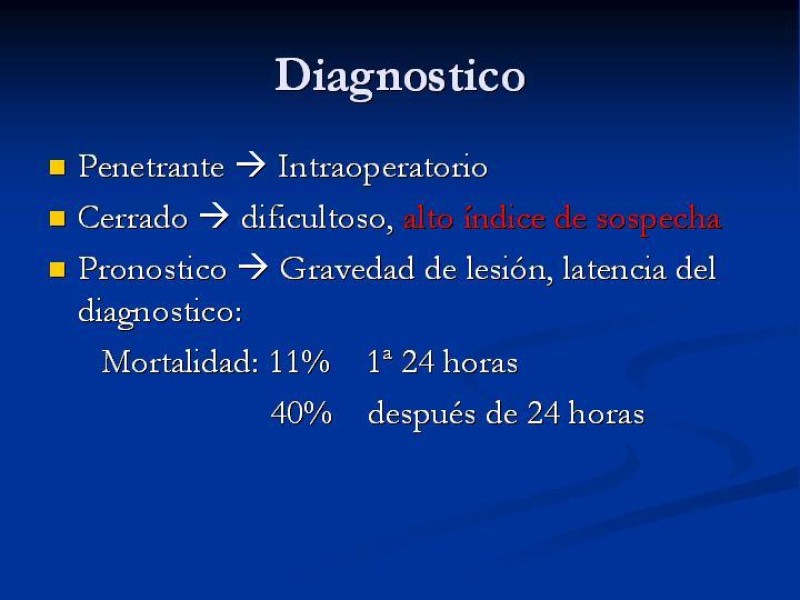 Diapositiva 12 de Trauma Pancreato-duodenal
