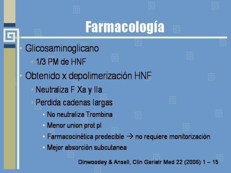 Diapositiva 17 de Heparinas