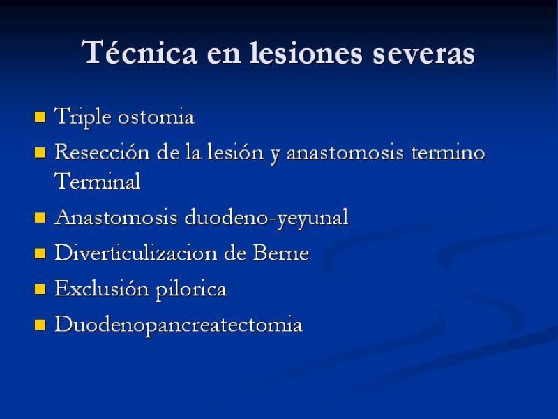 Diapositiva 33 de Trauma Pancreato-duodenal
