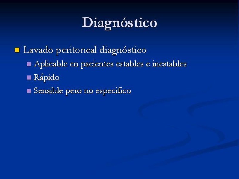 Diapositiva 5 de Trauma Esplénico
