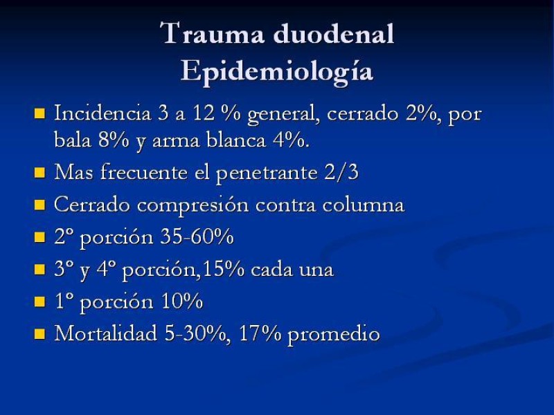Diapositiva 2 de Trauma Pancreato-duodenal