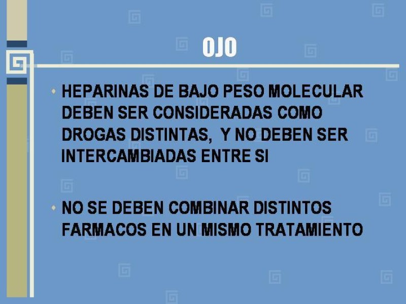 Diapositiva 29 de Heparinas