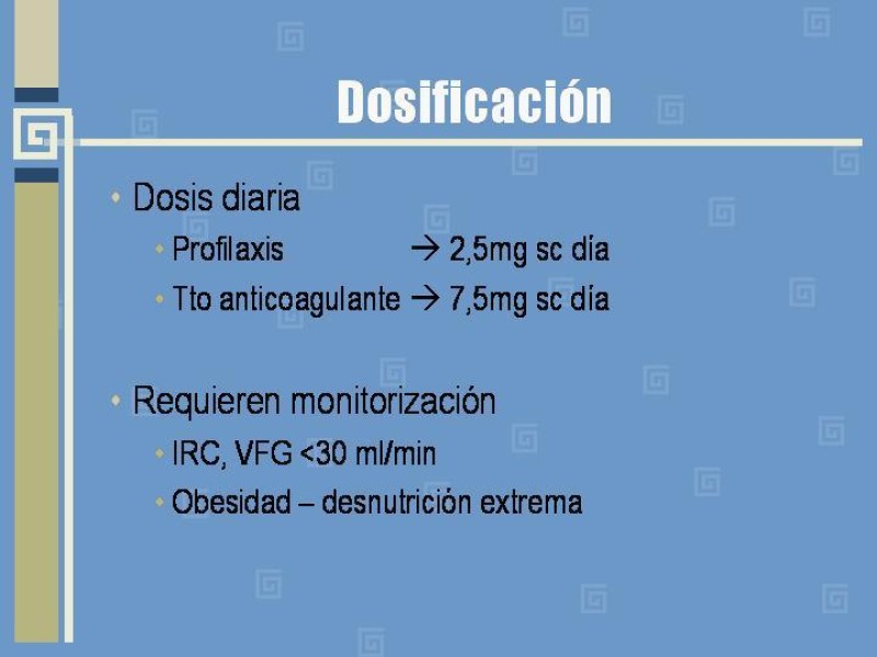 Diapositiva 32 de Heparinas