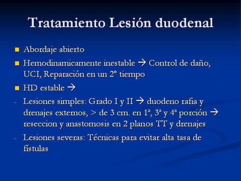 Diapositiva 32 de Trauma Pancreato-duodenal