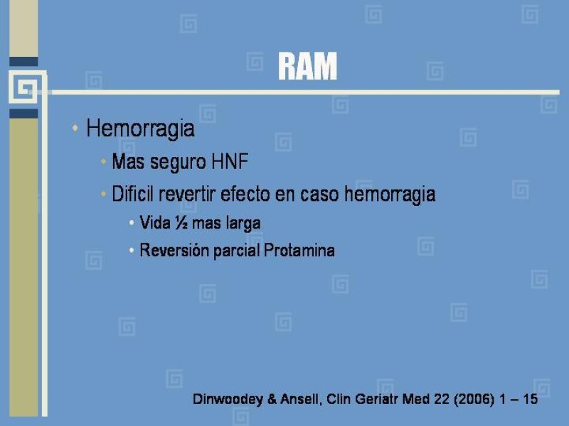 Diapositiva 27 de Heparinas