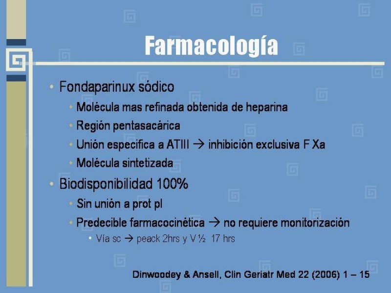 Diapositiva 31 de Heparinas