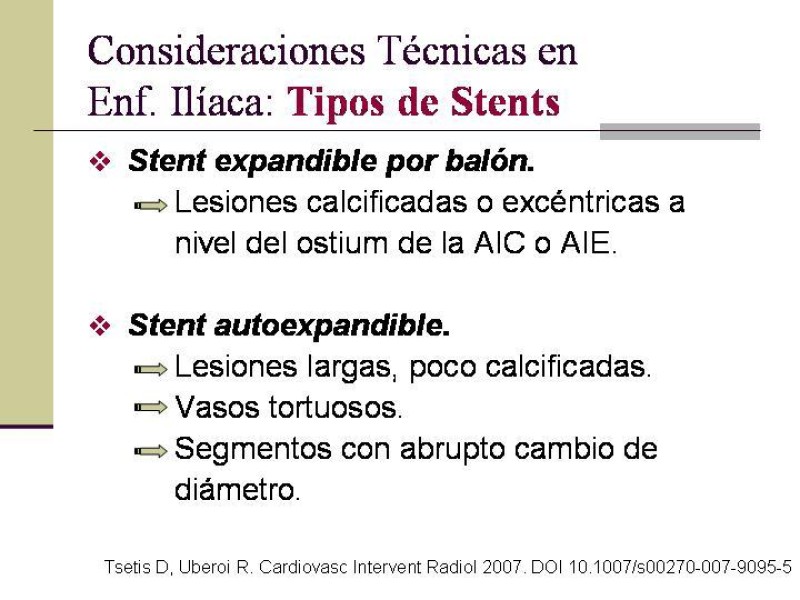 Diapositiva 28 de Tratamiento Endovascular de la Enfermedad Aortoilíaca