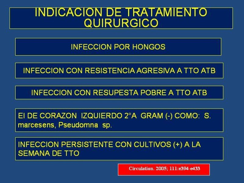 Diapositiva 17 de Endocarditis Infecciosa