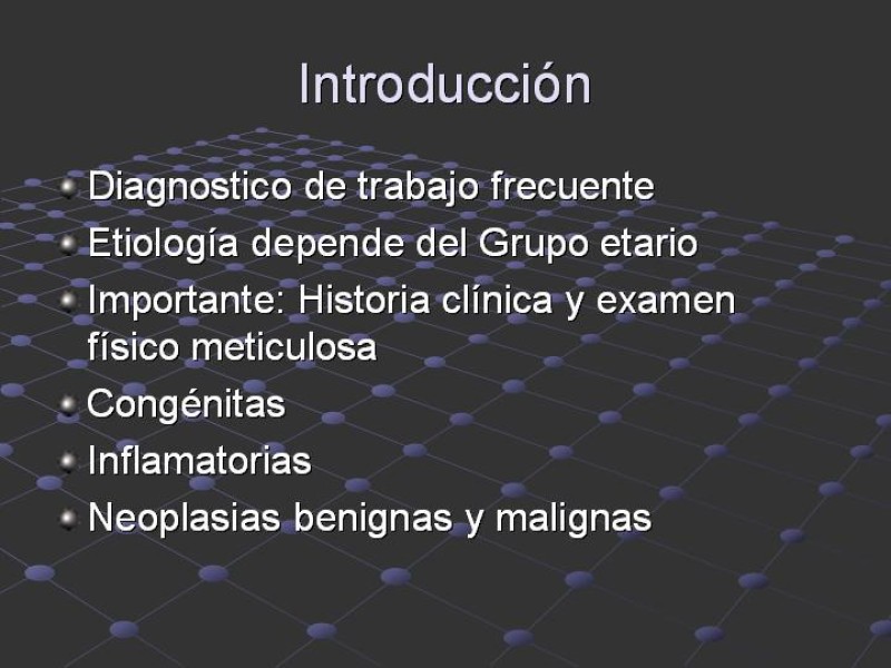 Diapositiva 1 de Estudio de Masas Cervicales