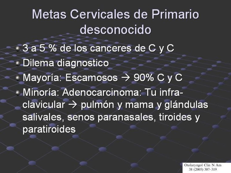 Diapositiva 32 de Estudio de Masas Cervicales