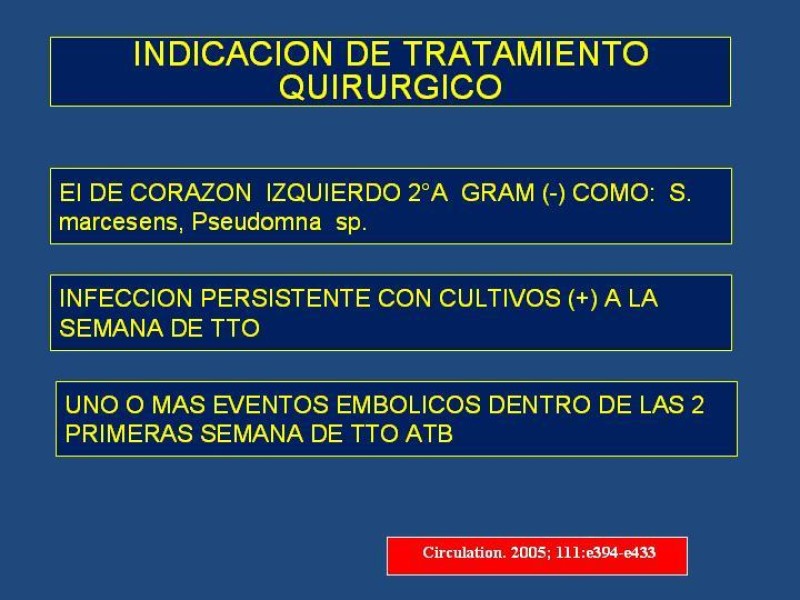 Diapositiva 18 de Endocarditis Infecciosa