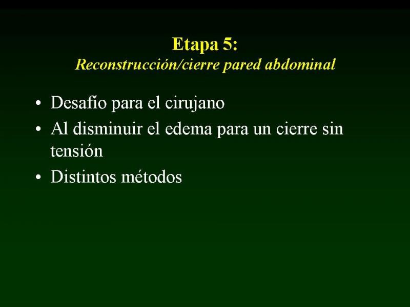 Diapositiva 30 de Trauma: Damage Control