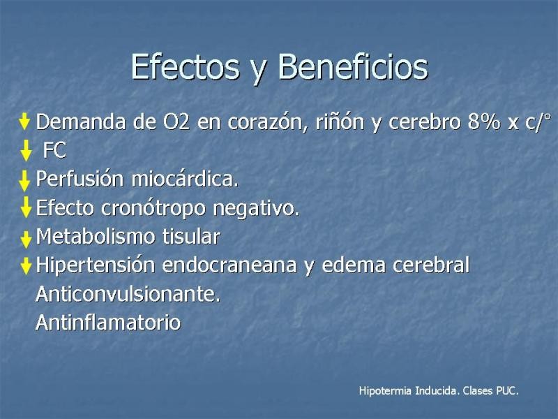 Diapositiva 5 de Hipotermia Controlada