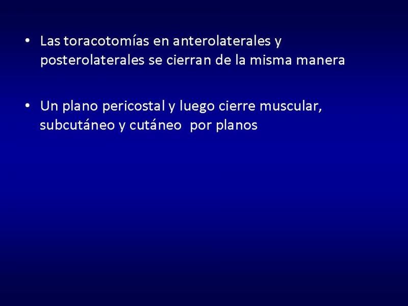 Diapositiva 14 de Toracotomías