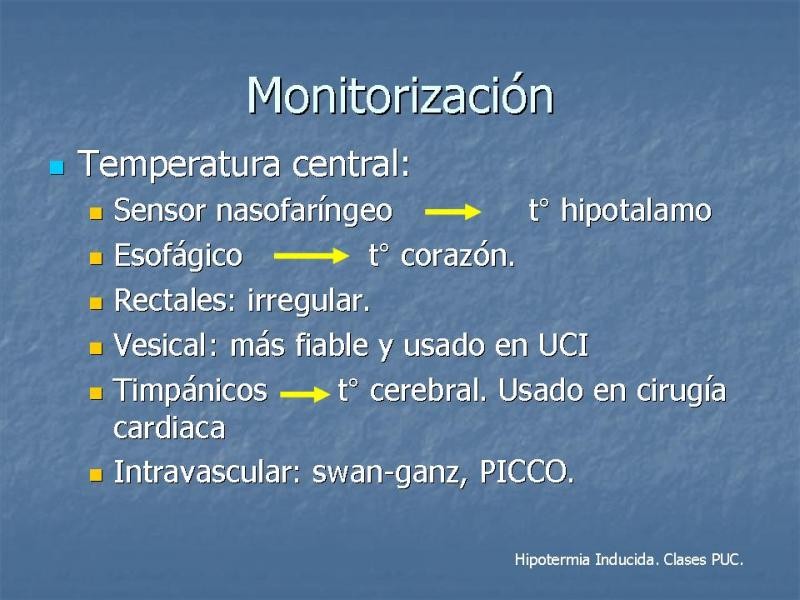 Diapositiva 13 de Hipotermia Controlada