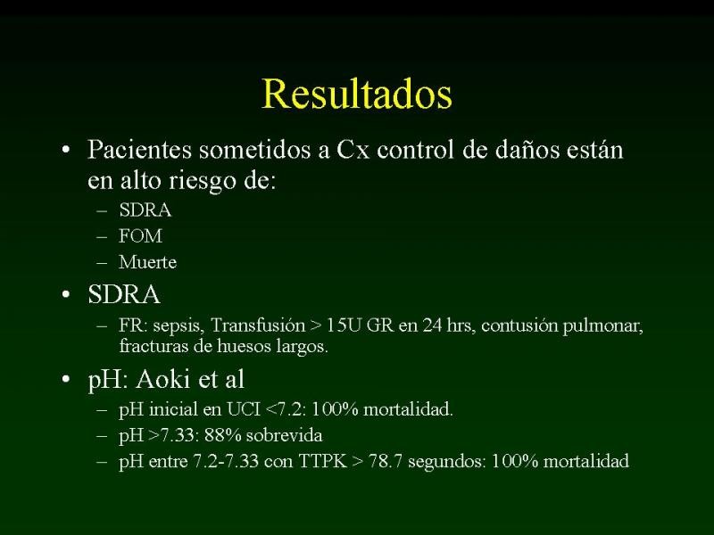 Diapositiva 41 de Trauma: Damage Control
