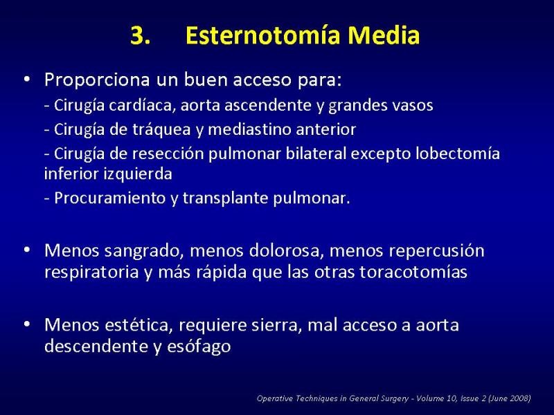 Diapositiva 15 de Toracotomías