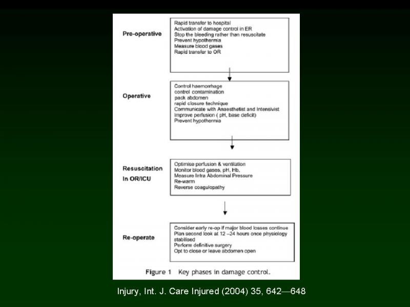 Diapositiva 10 de Trauma: Damage Control