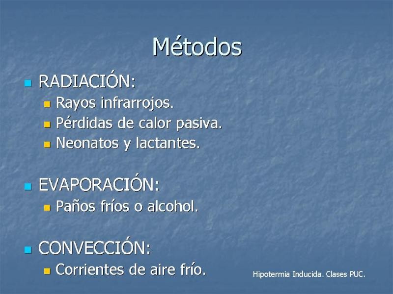 Diapositiva 10 de Hipotermia Controlada
