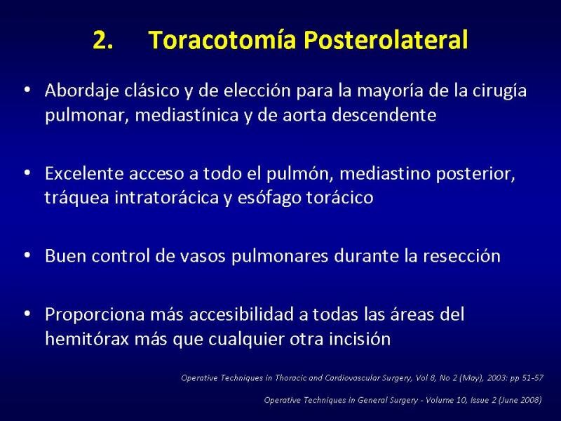 Diapositiva 11 de Toracotomías