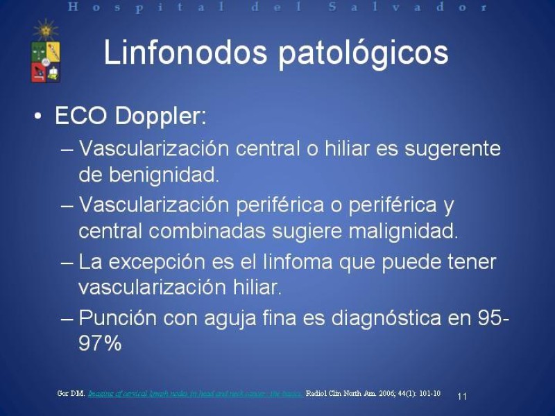 Diapositiva 10 de Metástasis Cervicales