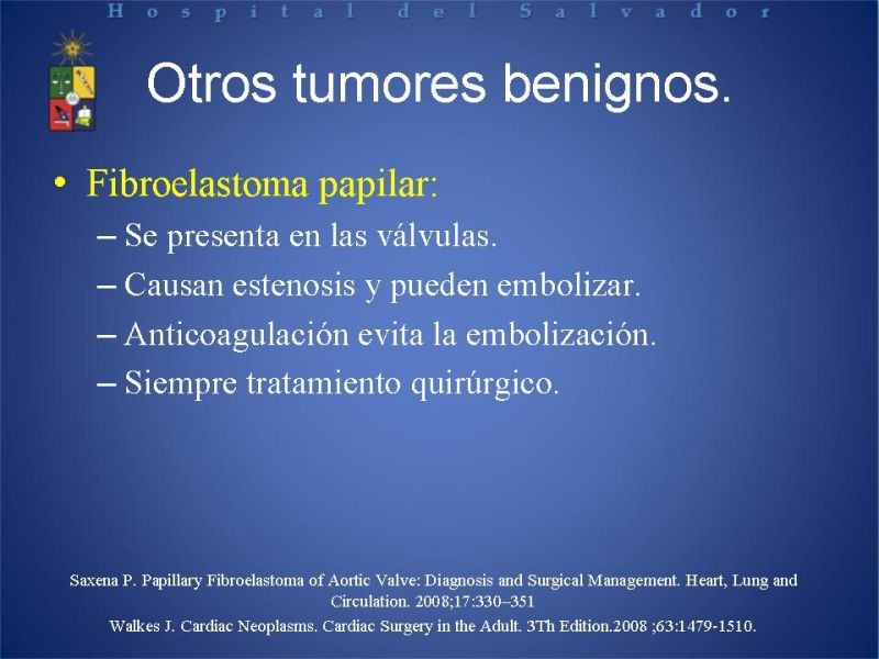 Diapositiva 20 de Tumores Cardiacos