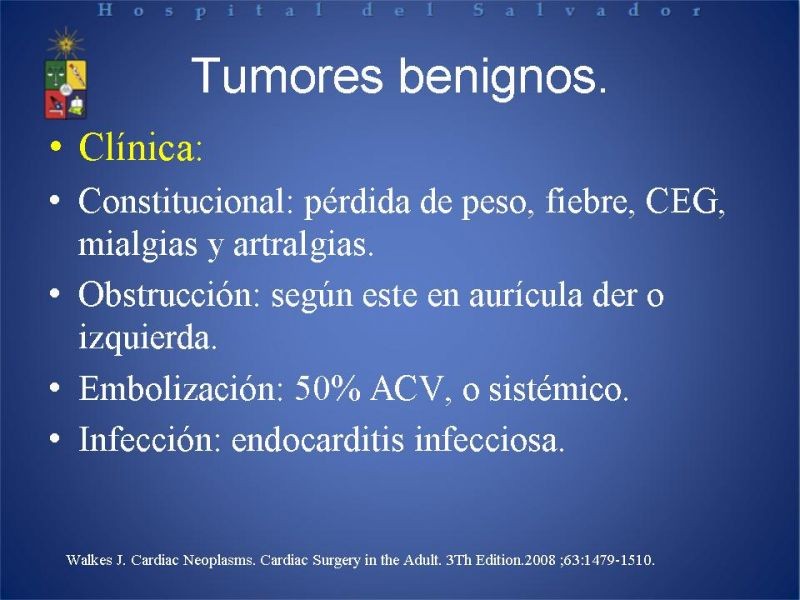 Diapositiva 9 de Tumores Cardiacos