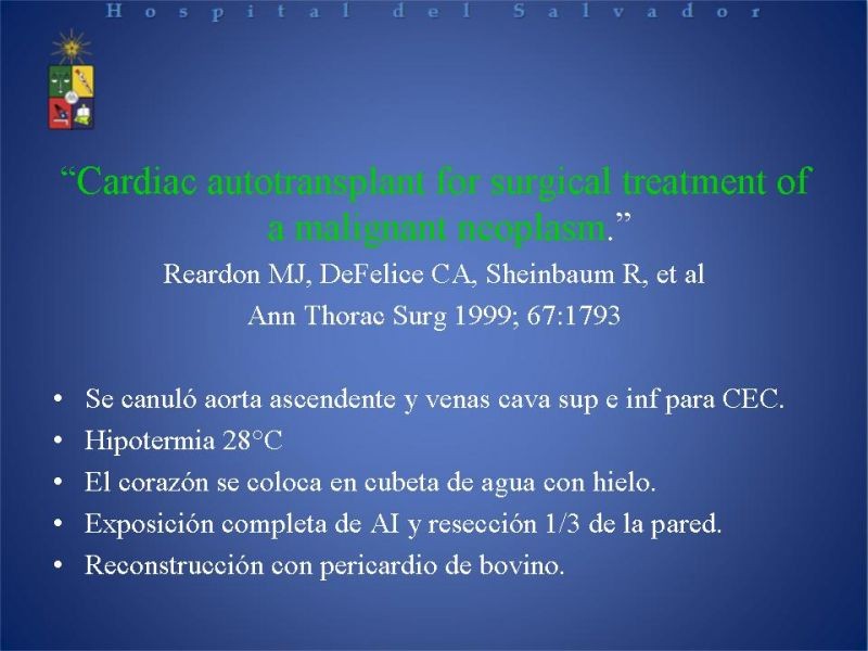 Diapositiva 31 de Tumores Cardiacos