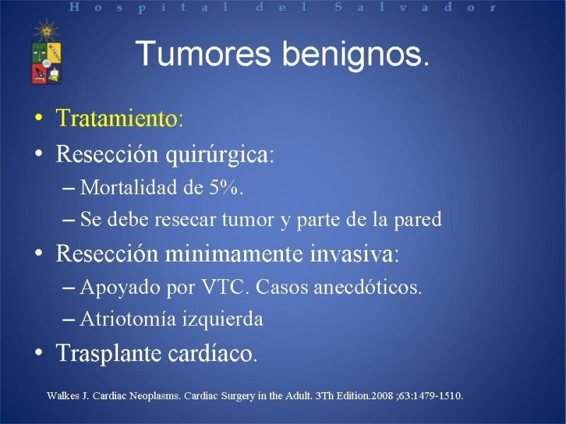 Diapositiva 14 de Tumores Cardiacos