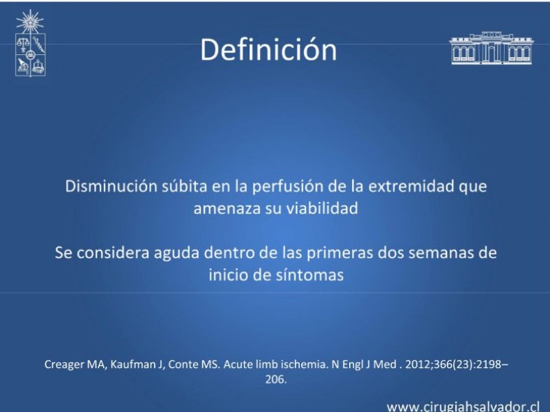 Diapositiva 1 de Isquemia Aguda