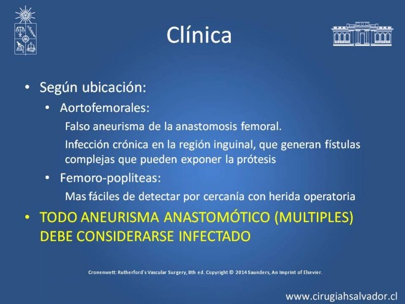 Diapositiva 14 de Infección de prótesis vasculares 