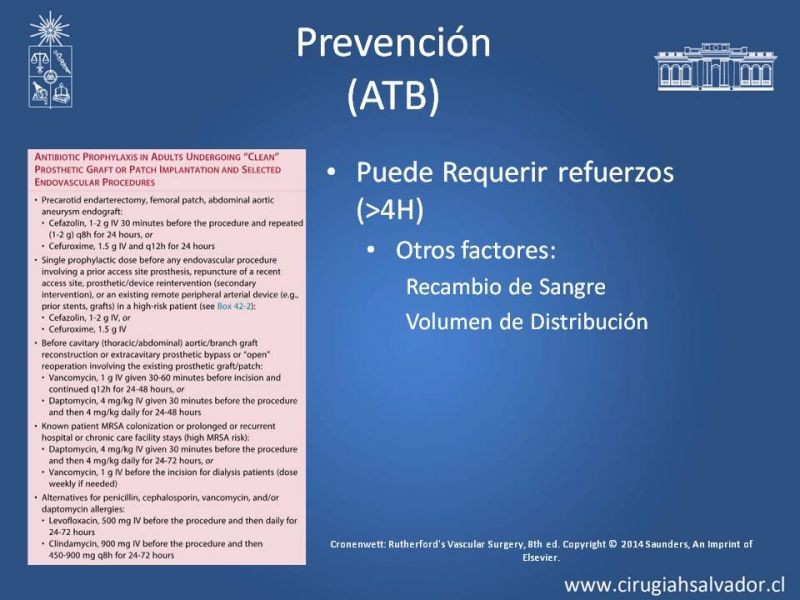 Diapositiva 20 de Infección de prótesis vasculares 