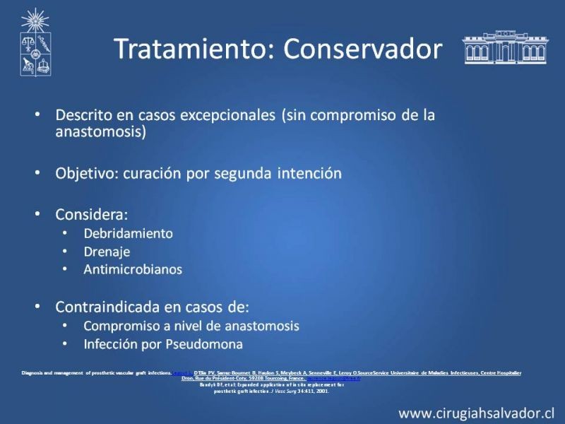 Diapositiva 27 de Infección de prótesis vasculares 
