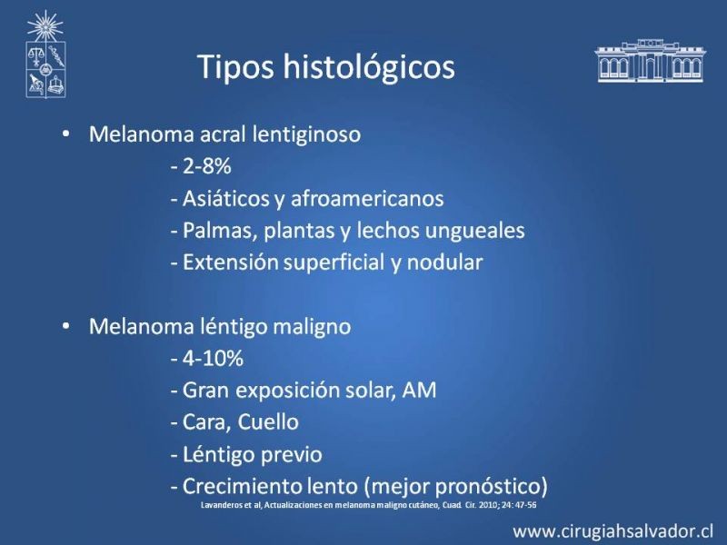 Diapositiva 15 de Estudio, diagnóstico y clasificación del Melanoma