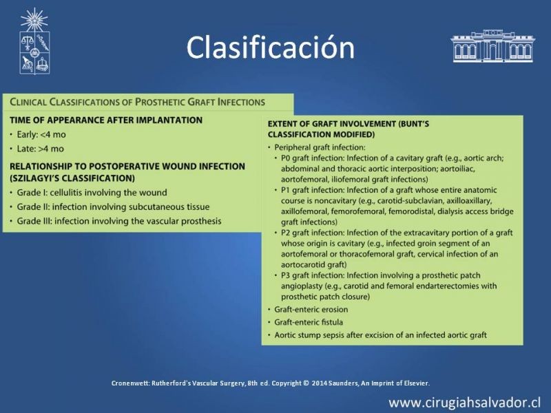 Diapositiva 5 de Infección de prótesis vasculares 