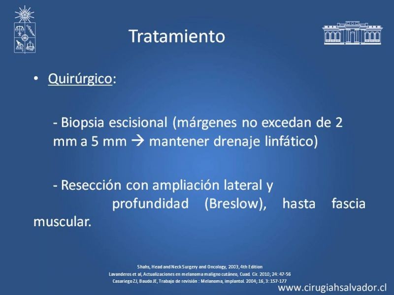 Diapositiva 27 de Estudio, diagnóstico y clasificación del Melanoma