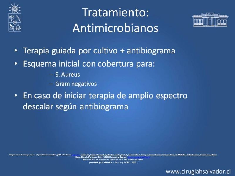 Diapositiva 29 de Infección de prótesis vasculares 