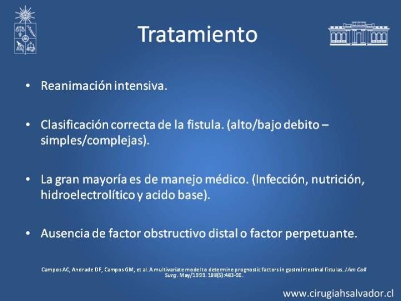 Diapositiva 14 de Fistulas Intestinales