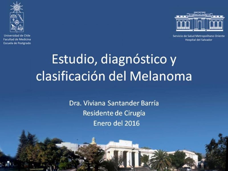 Diapositiva 34 de Estudio, diagnóstico y clasificación del Melanoma