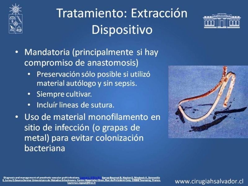 Diapositiva 25 de Infección de prótesis vasculares 
