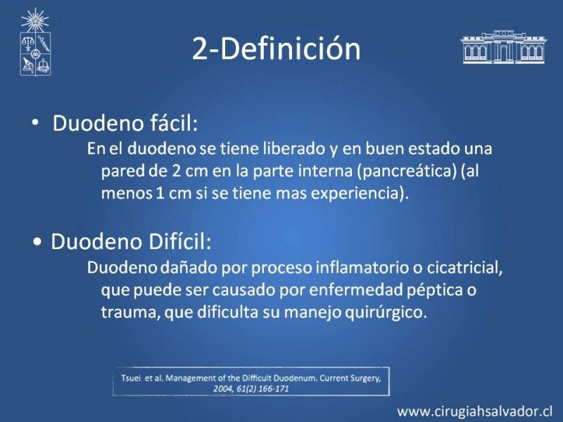 Diapositiva 9 de Manejo del muñón duodenal difícil