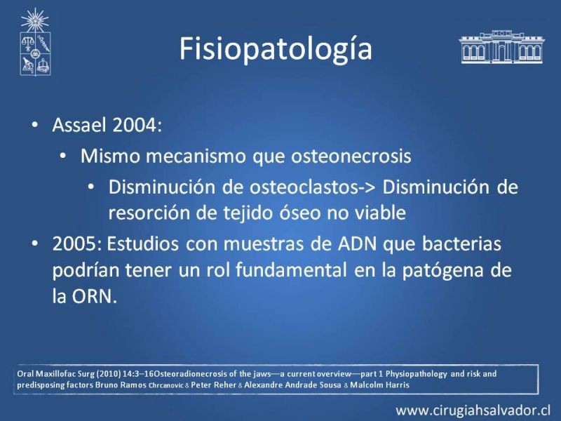 Diapositiva 4 de Osteoradionecrosis