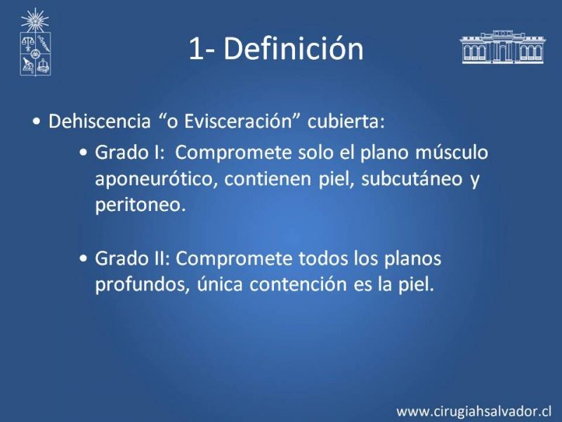 Diapositiva 3 de Manejo de la Evisceración