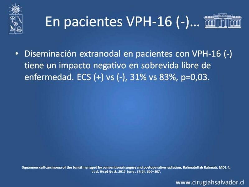 Diapositiva 23 de Cáncer de amígdala (Tonsila palatina)