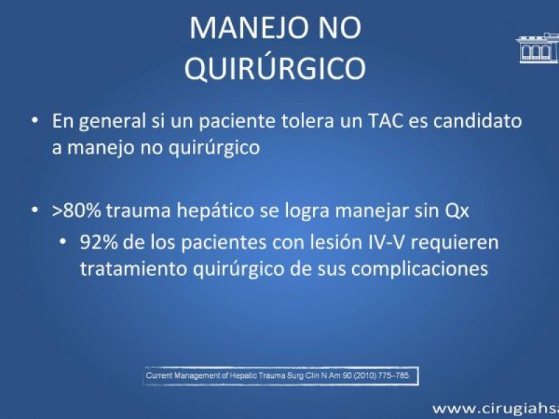 Diapositiva 15 de Trauma hepático