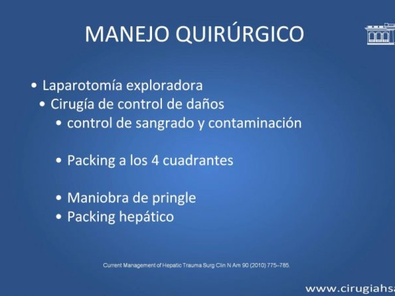 Diapositiva 18 de Trauma hepático